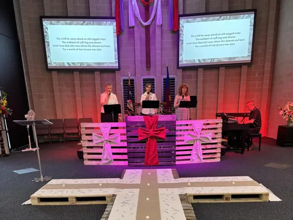 Worship God with us 