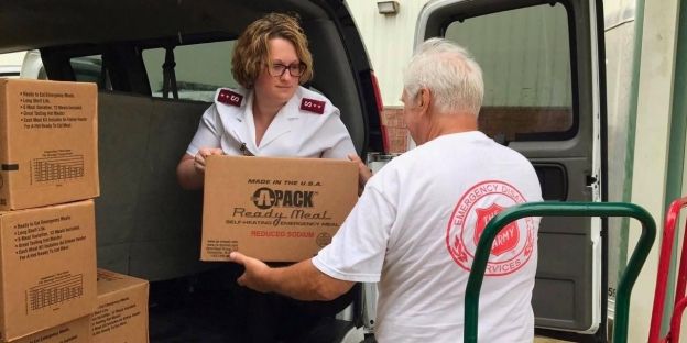 The Salvation Army responds to Hurricane Irma