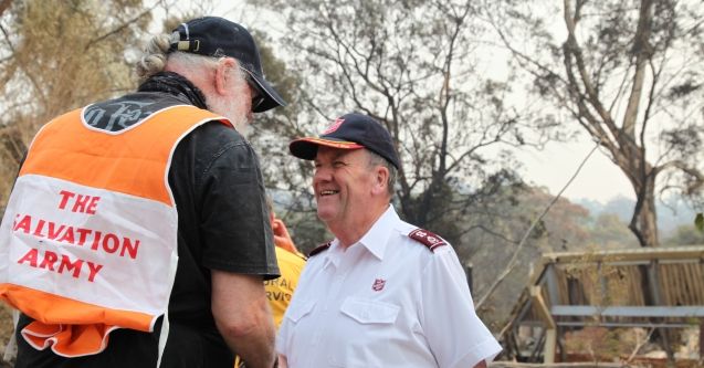 Salvation Army prepares for new bushfire evacuations