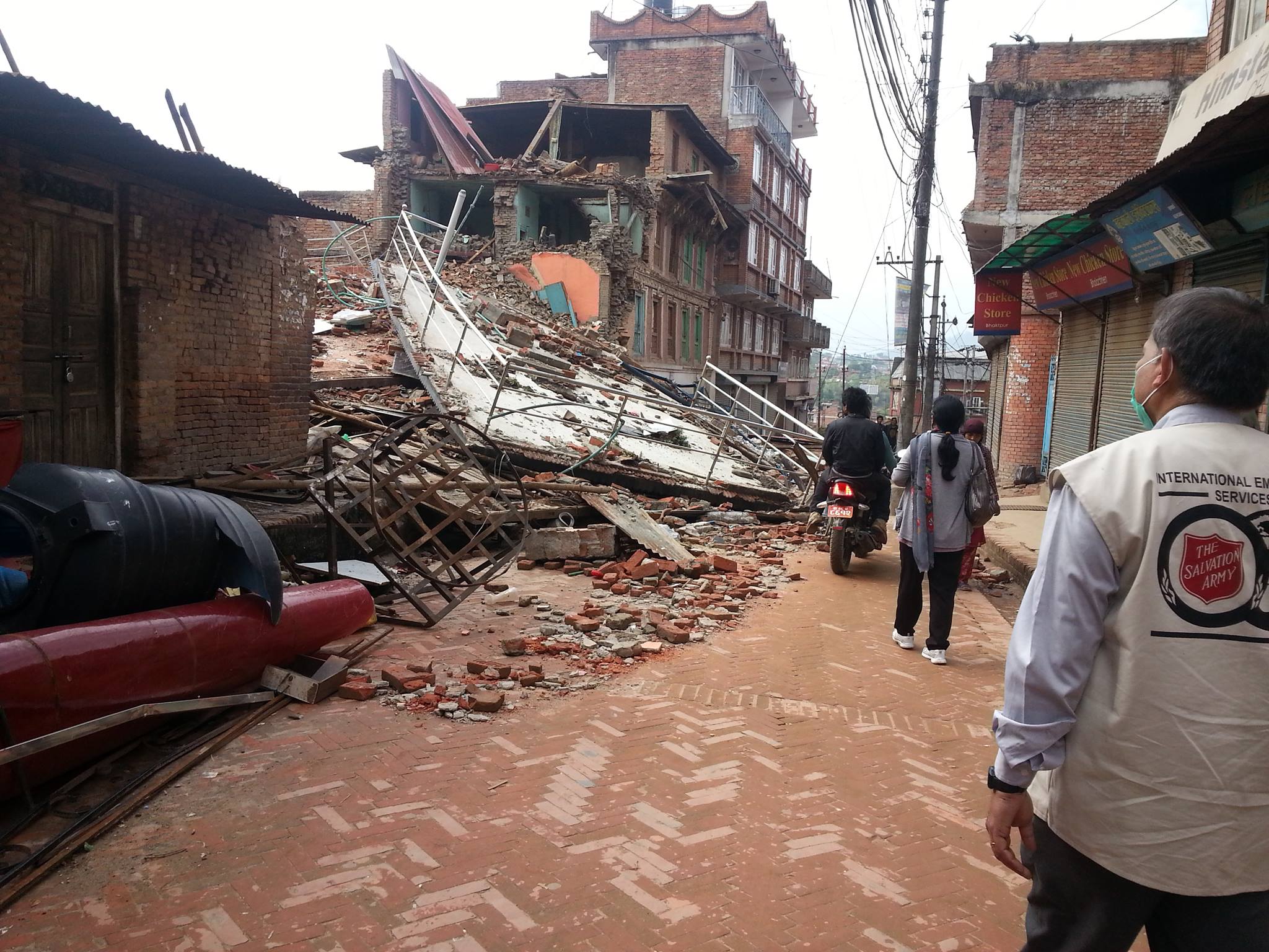 Salvation Army begins large-scale distribution in Nepal