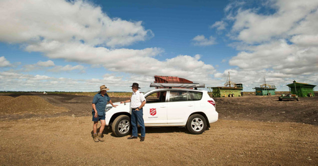 The Salvation Army is supporting Farmers and communities affected by drought