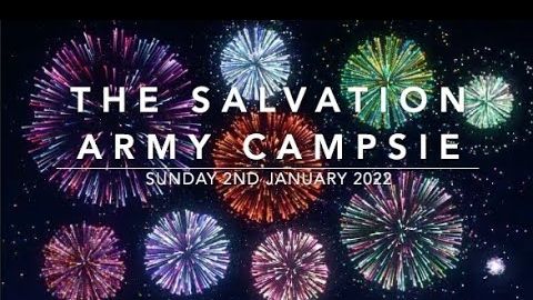 The Salvation Army Campsie - Sunday 2nd January 2022