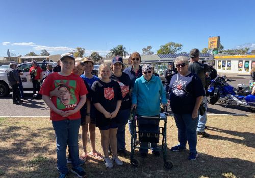 Saltbush Motorcycle Club hold their 40th Toy Run