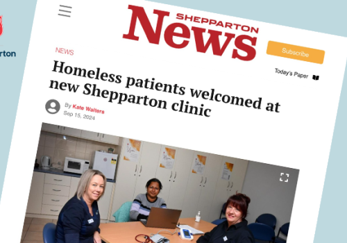 In the news: New medical clinic for homeless community