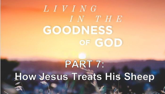 Living in the Goodness of God - How Jesus Treats His Sheep