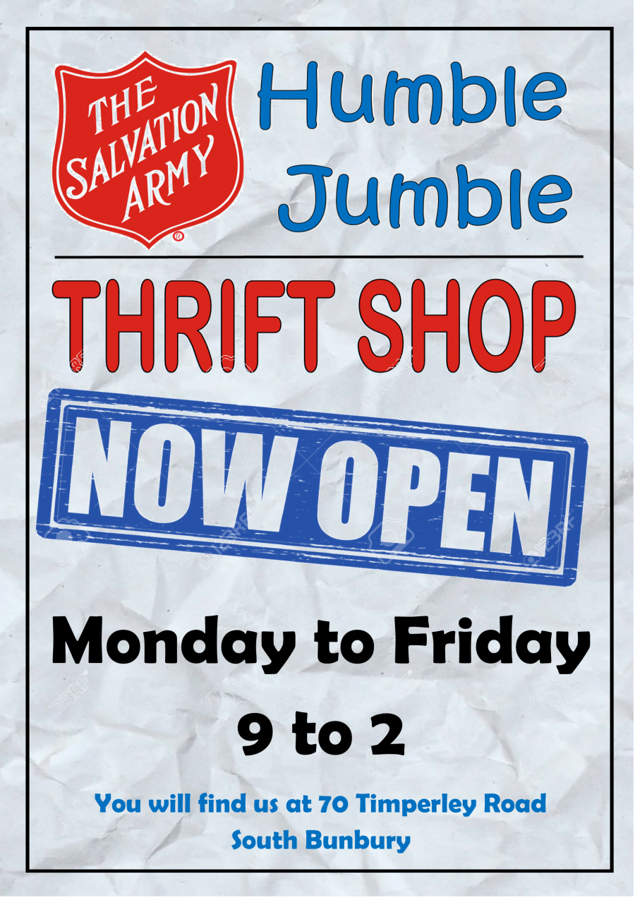 Humble Jumble Thrift Shop | The Salvation Army South West | The ...