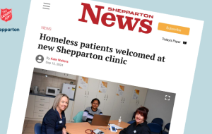 In the news: New medical clinic for homeless community