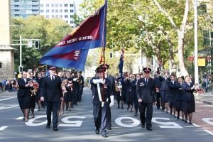 Sydney Salvation Brass at ANZAC day parade