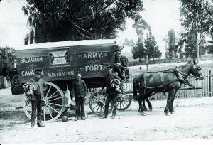 Salvation Army Cavalry Fort carriage