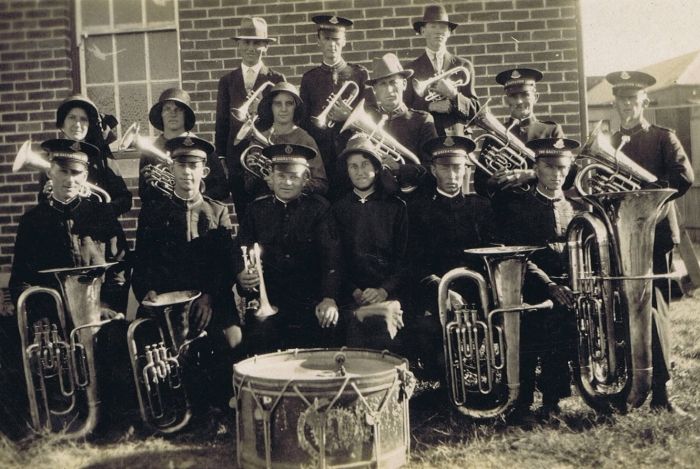 Grenfell Salvation Army Band 1931