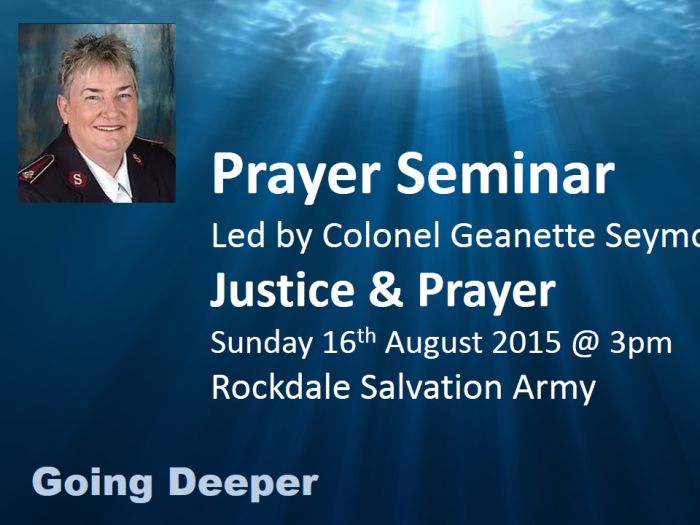 prayer seminar 1