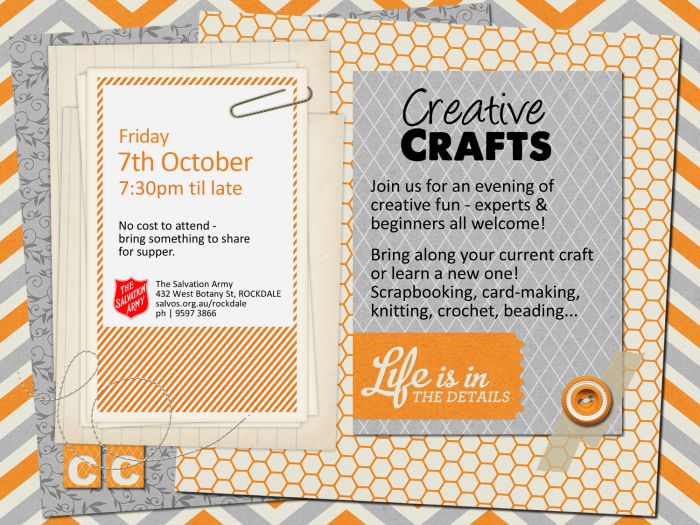 Creative Crafts - October 2016