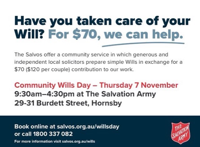 Hornsby Salvation Army | The Salvation Army Australia