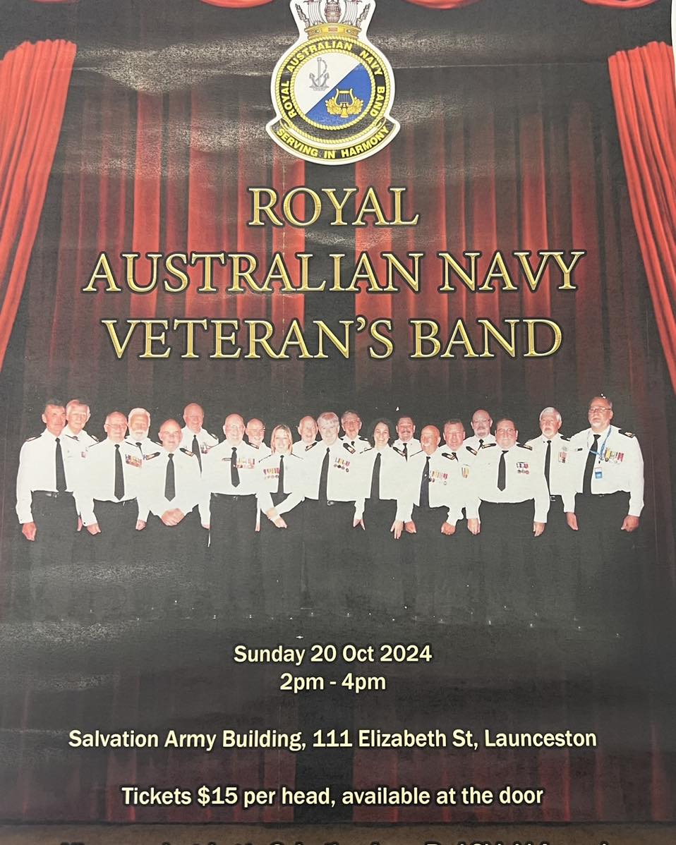 Navy Veterans Band Poster